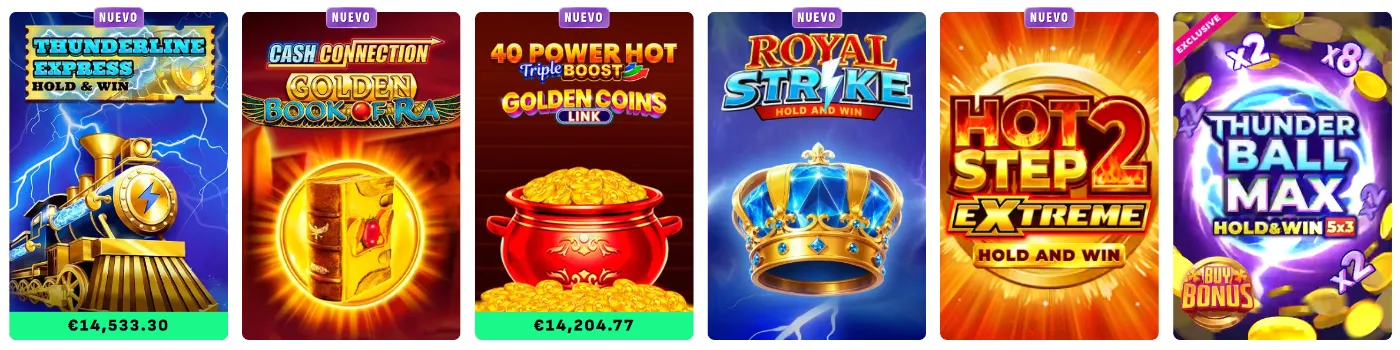 Tragaperras y tragamonedas en línea en Bankonbet Casino